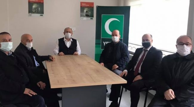 Saadet Partisi’nden Yeşilay’a ziyaret
