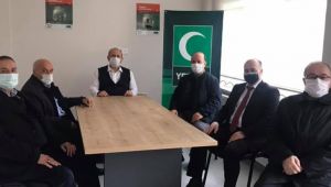 Saadet Partisi’nden Yeşilay’a ziyaret