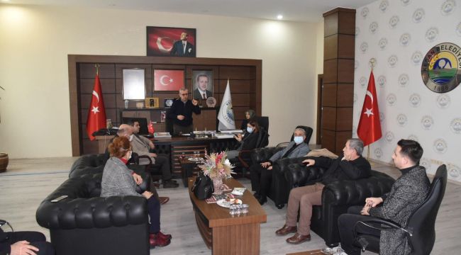 TBMM KEFEK Başkanı Aksal’dan, Keşan Belediyesi’ne ziyaret
