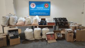 Kaçak yollarla yurda sokulmak istenen uyuşturucu ve kaçak malzeme ele geçirildi
