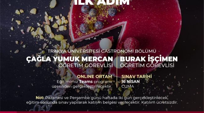 KADEM’den “profesyonel pastacılığa ilk adım” eğitimi