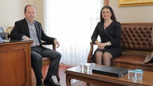 Kardeş belediye için imzalar atıldı
