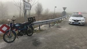 Motosikletten rahatsızlanarak düşen kişi yaşamını yitirdi