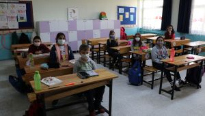 Okullarda yüz yüze eğitime başlandı