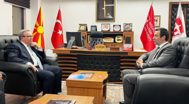 Trakya Üniversitesi ve Uluslararası Balkan Üniversitesi bir araya geldi