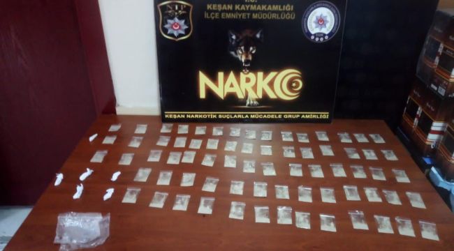 Uyuşturucu ele geçirilen şüpheli tutuklandı