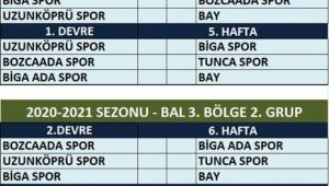 Uzunköprüspor ve Tuncaspor’un rakipleri belli oldu