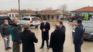 Vali Canalp, mesaisini salgın bölgelerine ayırıyor