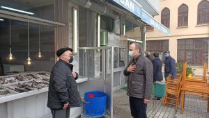 Vali Canalp, Uzunköprü’de Kovid-19 denetimine katıldı