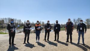 AFAD'dan görev yapan polislere ziyaret