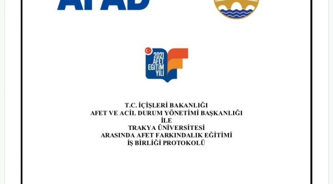 AFAD ve TÜ’den işbirliği protokolü