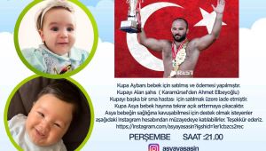 Başpehlivan Okulu, SMA Hastası Asya için kupasını satacak