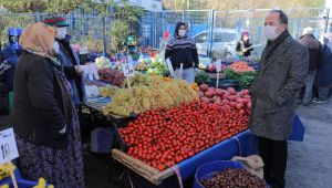 Pazarcı esnafına can suyu Başkan Gürkan’dan