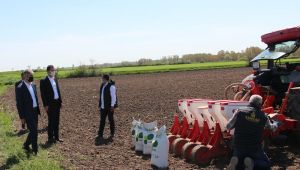 3 ton soya tohumu dağıtıldı