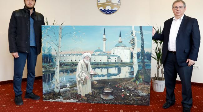 Aşçı Yahya baba tablosu sergilenecek