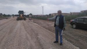 Borsa yolu kısa sürede asfaltlanacak