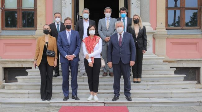 Büyükelçi Landrut, Edirne’ye ve projelere hayran kaldı