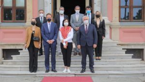 Büyükelçi Landrut, Edirne’ye ve projelere hayran kaldı