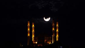 Edirne’de ‘süper ay’