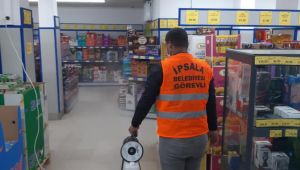 İpsala'da salgın denetim ekipleri çalışmalarını sürdürüyor