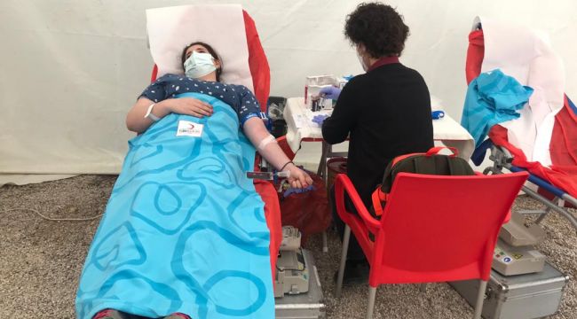 Medrese Alibey den kan bağışı kampanyası
