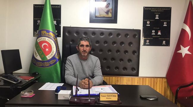 Öztürk, üreticilere bereketli bir buğday sezonu diledi