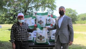 Üreticilere 8 ton kuru fasulye tohumu
