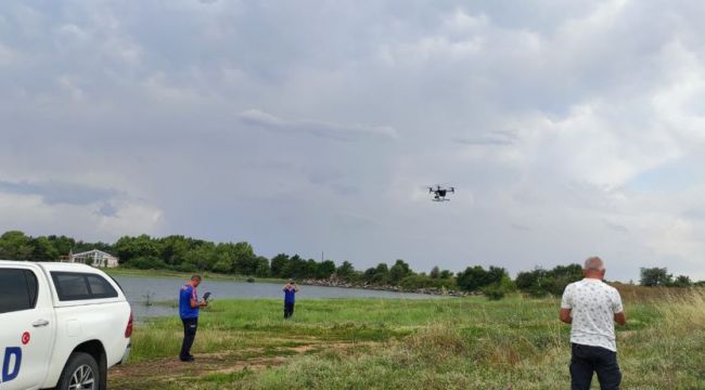 AFAD ve İtfaiye personeli drone eğitimi aldı