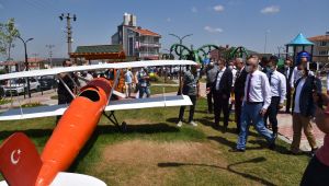 Atık malzemelerden yapılan parkın adı ‘Geri Dönüşüm’ oldu