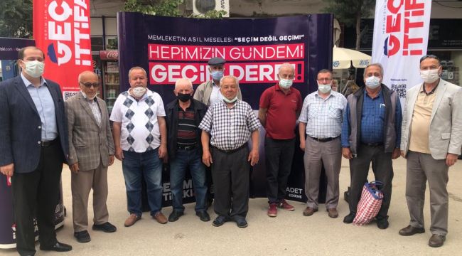 Geçim ittifakı stantlarına büyük ilgi