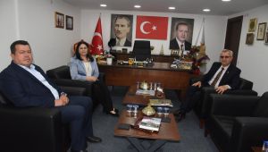 Helvacıoğlu’ndan AK Parti İl Başkanlığı'na ziyaret