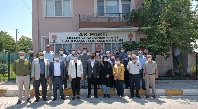 İba, Lalapaşa’da ziyaretlerde bulundu
