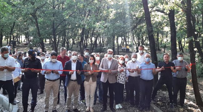 İnce koru kamp ve mesire alanı turizme açıldı