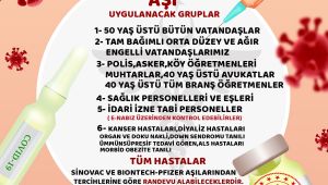 Öğretmenler yaş sınırı olmadan aşılanacak