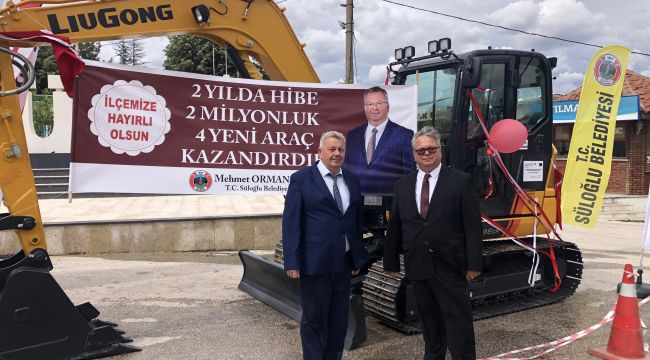 Süloğlu Belediyesi'ne AB projesiyle alınan hibe araçlar hizmete girdi