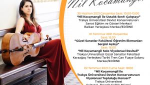 TÜ Devlet konservatuvarı Nil Kocamangil’i ağırlayacak