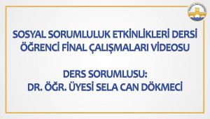 TU öğrencilerinden sosyal sorumluluk projeleri