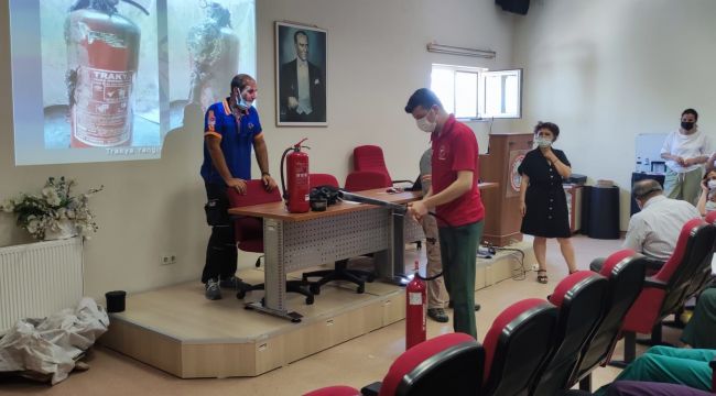 AFAD’tan Hastane personeline KBRN eğitimi