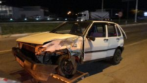 İki otomobilin çarpıştığı kazada 4 kişi yaralandı