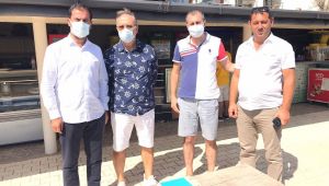 Keşan Belediyesi ekibi sahilleri denetledi