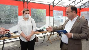 Keşan Belediyesi’nden paylaşım çadırı