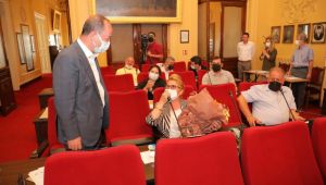 Mevlüde Baş’a geçmiş olsun çiçeği