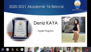 Öğrenciler mezuniyet coşkusunu çevrimiçi yaşadı