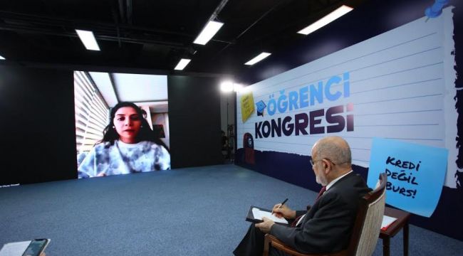 Öğrenciler sorunlarını çevrimiçi anlattı
