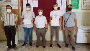 Öğrencilere mesleki diplomaları verildi