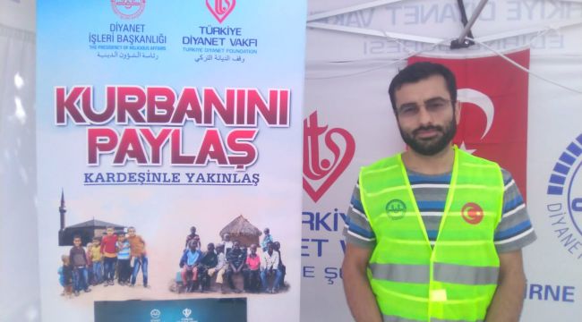 Saraçlara kurban bağış çadırı