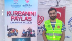 Saraçlara kurban bağış çadırı