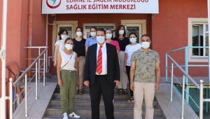 Yıldırım, görevi başındaki sağlık çalışanlarının bayramını kutladı