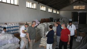 Afetzedeler için toplanan yardımlar yola çıktı