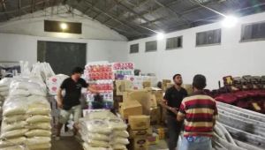 Afetzedelere 1 kamyon İpsala pirinci gönderildi